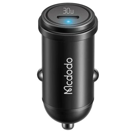 Mcdodo cigarette lighter charger model CC7492 with Lightning cable