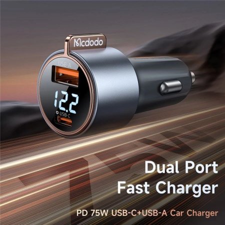 Mcdodo 30W Cigarette Lighter Charger Model CC-3690
