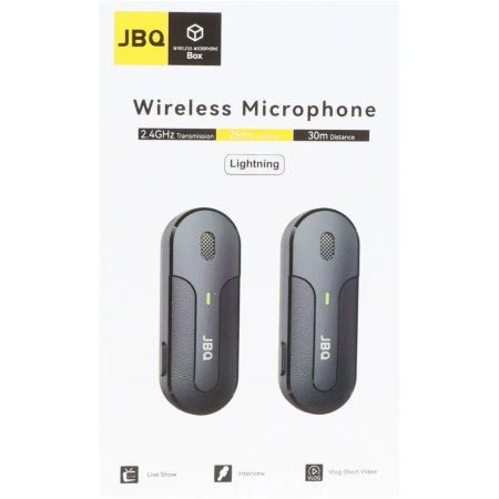 JBQ MPH-i8 Lightning Wireless Microphone