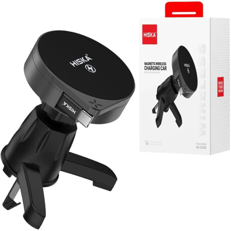 Hiska HK-2353W 15W Wireless Car Charger Holder