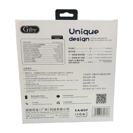 Fantasy headset GjBY-ca 037