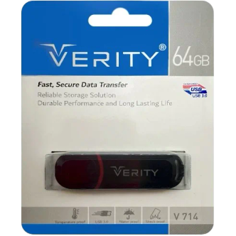 فلش 64 گيگ VERITY مدل USB3.0 V714 فلش 64 گيگ VERITY مدل USB3.0 V714