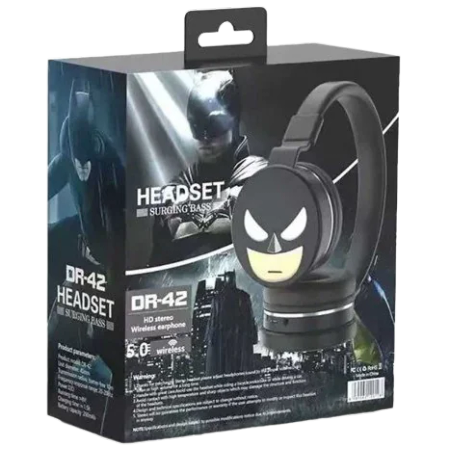 Batman SURGING BASS Bluetooth Headset Model DR-42