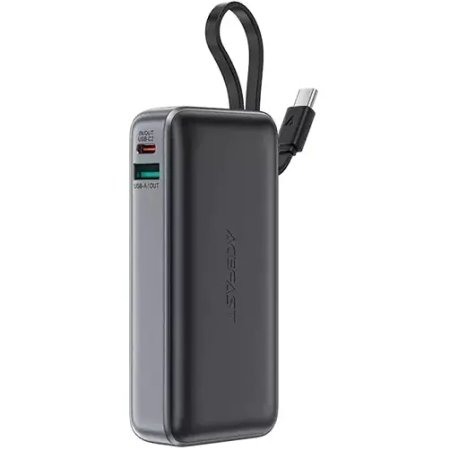 ACEFAST M7 10000 mAh Power Bank 30W with attached cable