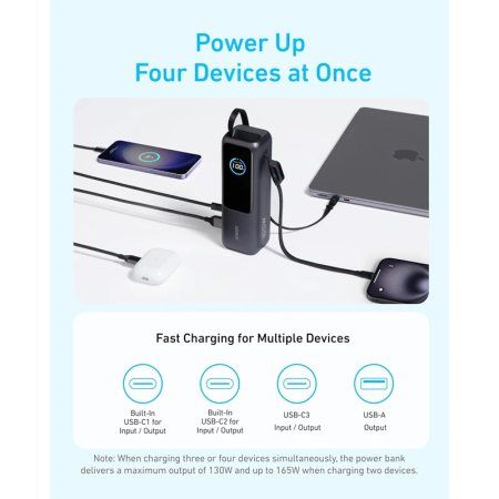 Anker A1695 25000mAh 165W PowerBank