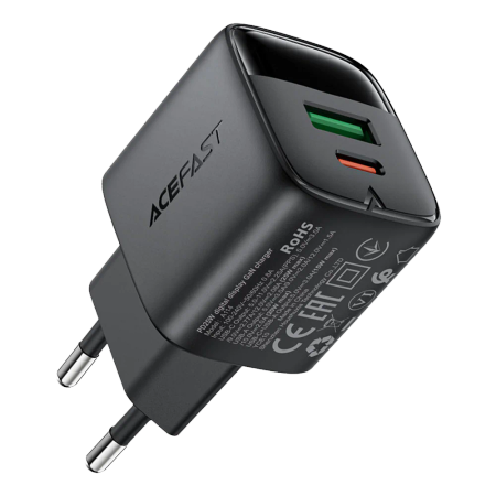 ACEFAST 114A W25PD GaN Wall Charger 25W Fast Charging Power