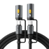 ACEFAST Pro Acewire 4J Multi-function Type-C to Type-C Cable Power 60W Length 1.2 M 