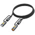 ACEFAST Pro Acewire 4J Multi-function Type-C to Type-C Cable Power 60W Length 1.2 M 