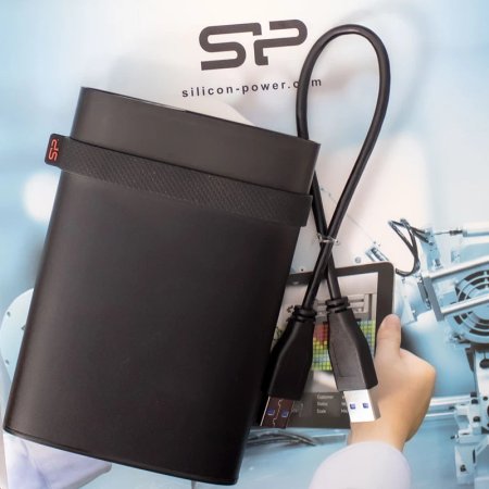Silicon Power Armor A85B external hard drive 1TB capacity