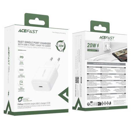 ACEFAST A130 PD20W GaN Fast Charger 20W Power
