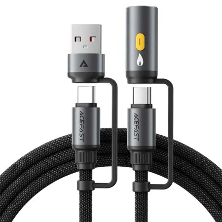 ACEFAST J6 Acewire Pro Multi-Function Type-C to Type-C Cable 1.2 m 60 W