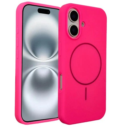 MagSafe design silicone cover for iPhone 16