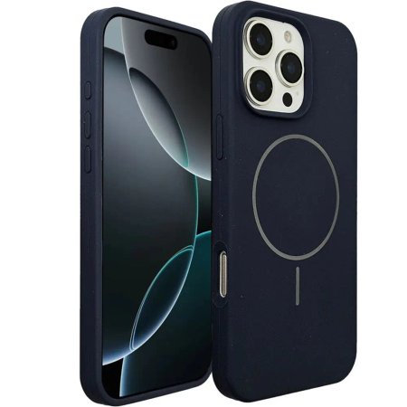 MagSafe design silicone cover for iPhone 16 Pro Max