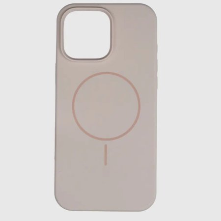 MagSafe design silicone cover for iPhone 16 Pro Max
