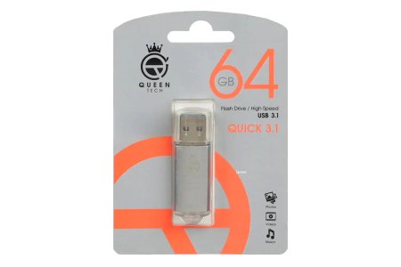 Queen Tech Flash Memory Model Quick 3.1 Capacity 64 GB