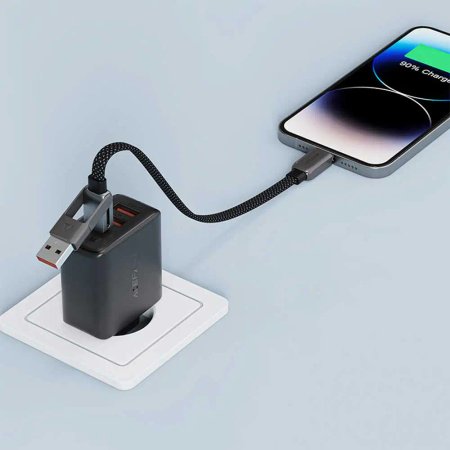 ACEFAST C13-05 Type-C and USB double-ended cable 20cm 60w
