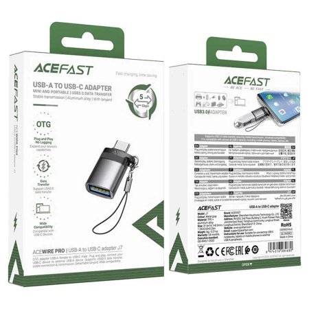 ACEFAST J7 Acewire Pro OTG Type-C to USB3.0 Converter