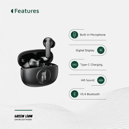 Green Lion Orlando True Wireless Earbuds