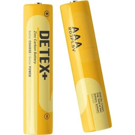 Detex Plus Battery R6P ZINC AA Pack of 12PCS
