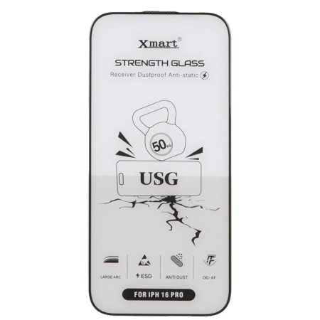  Glass XMART Anti Static USG for Apple iPhone 16 Pro (Packaged)