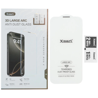 محافظ صفحه نمایش Xmart 3D Large Arc مدل Apple iPhone 16 Pro Max محافظ صفحه نمایش Xmart 3D Large Arc مدل Apple iPhone 16 Pro Max