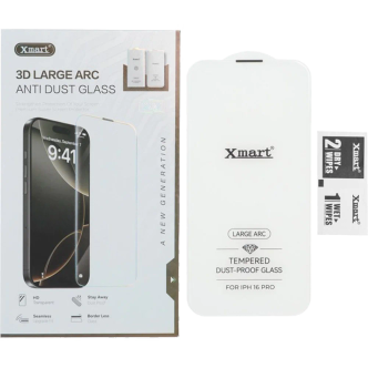 محافظ صفحه نمایش Xmart 3D Large Arc مدل Apple iPhone 16 Pro محافظ صفحه نمایش Xmart 3D Large Arc مدل Apple iPhone 16 Pro