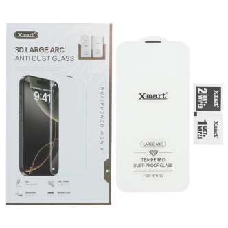 محافظ صفحه نمایش Xmart 3D Large Arc مدل Apple iPhone 16 محافظ صفحه نمایش Xmart 3D Large Arc مدل Apple iPhone 16