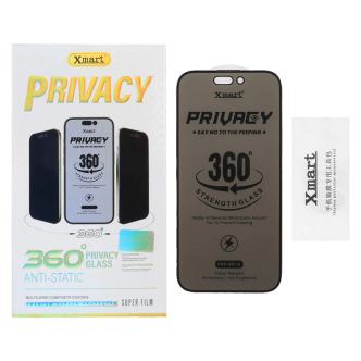 محافظ صفحه نمایش 360 Full Cover XMART Privacy مدل Apple iPhone 16 محافظ صفحه نمایش 360 Full Cover XMART Privacy مدل Apple iPhone 16