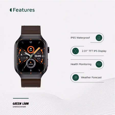 green lion Ridge smart watch