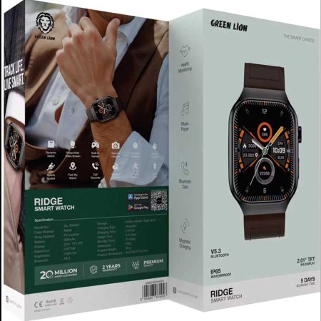 green lion Ridge smart watch