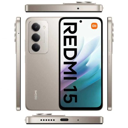 گوشی موبایل شیائومی مدل Redmi 15 4G دو سیم کارت ظرفیت 256 گیگابایت رم 8 گیگابایت