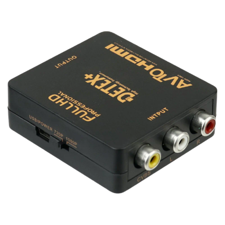 HDMI to AV Converter Detex Plus