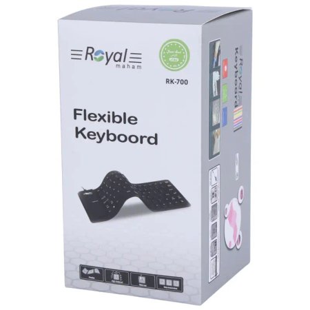 Royal Flexible RK-700 Wierd Keyboard
