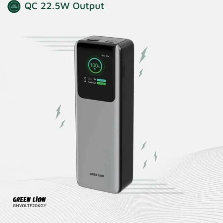 Green lion Voltura Power Bank 20000mAh PD 100W
