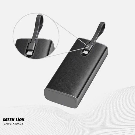 Green Lion Voltix Power Bank 10000 mAh PD20W