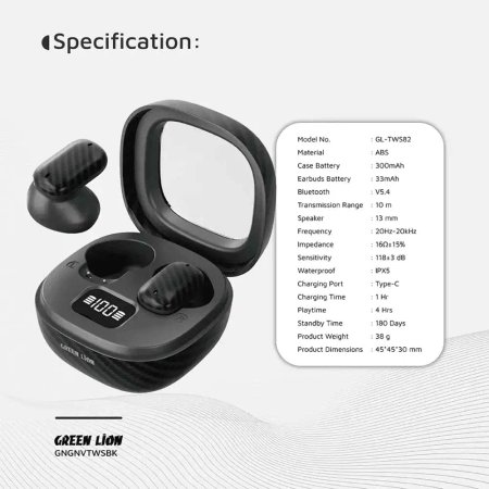 Green Lion Geneva True Wireless Earbuds