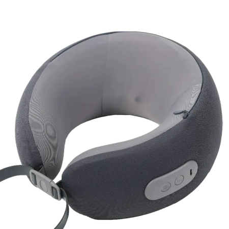 Green Lion Ergonomic Pillow With Neck Massager Function