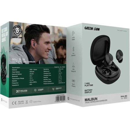 Green Lion Malbun True Wireless Earbuds