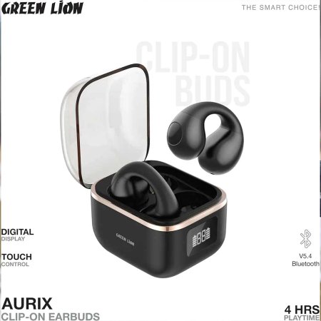Green Lion Aurix Clip On Earbuds