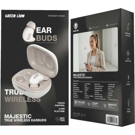 Green Lion Majestic True Wireless Earbuds TWS