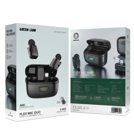 Green Lion Flex Mic Duo Type-C/Lightning/2 IN 1