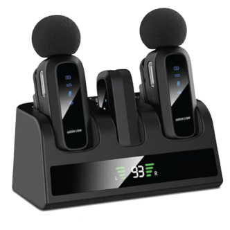 میکروفن یقه ای بی سیم گرین لاین مدل GM-89X میکروفن یقه ای بی سیم گرین لاین مدل GM-89X