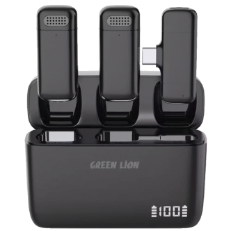 میکروفون بی سیم Type C DUO Cast گرین لاین میکروفون بی سیم Type C DUO Cast گرین لاین