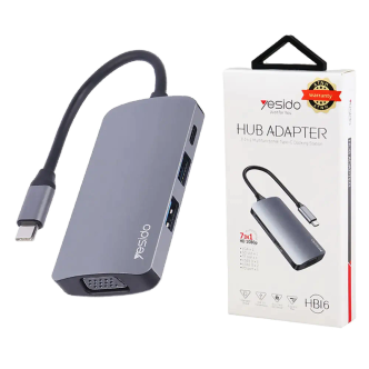 هاب 7 پورت USB-C یسیدو مدل HB16