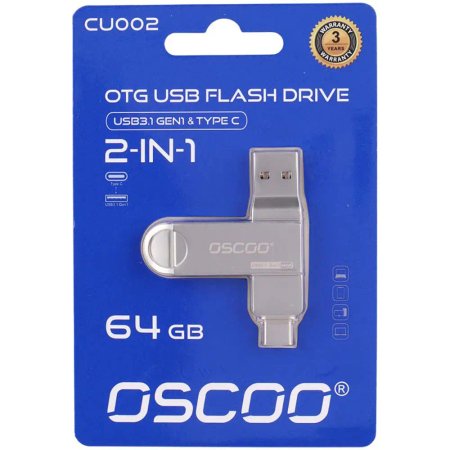 Oscoo CU002 OTG Type-C USB3.1 64GB Flash Drive