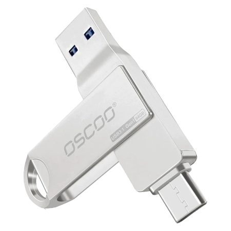 Oscoo CU002 OTG Type-C USB3.1 64GB Flash Drive