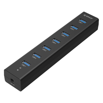 هاب 7 پورت USB3.0 اوریکو مدل H7013-U3 هاب 7 پورت USB3.0 اوریکو مدل H7013-U3