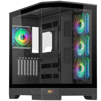 کیس کامپیوتر اوست GT AQ1 MB ARGB Mid Tower کیس کامپیوتر اوست GT AQ1 MB ARGB Mid Tower