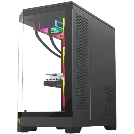 Osset GT AQ1 MB ARGB Mid Tower Computer Case