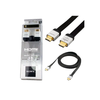 کابل HDMI مدل Sony 3D Flat 4K کابل HDMI مدل Sony 3D Flat 4K